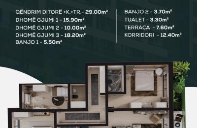HIT IMPERIAL, Tip D2, 3+2,  124.05m2