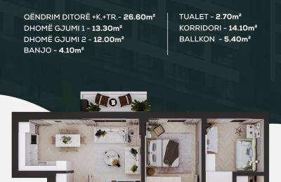 HIT IMPERIAL, Tip E, 2+1,  92.61m2