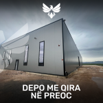 Jepet me Qira Depo Moderne në Qakllavicë – 1600 m² | Mundësi Ndarjeje