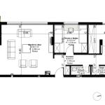 BANESE ME 105.5  m² NE OBJEKIN 4   "ART CONSTRUCTION"