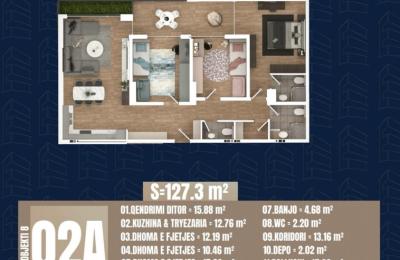 Ringa (Shitet banesë ekskluzive në Ferizaj – Kompleksi Banesor Endriti EEA)22/25