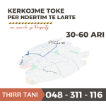 Kërkojm Tokë për Shitje apo Konpenzim për Ndërtim te Lartë 30-60 Ari Kodi i shpalljes: 6659