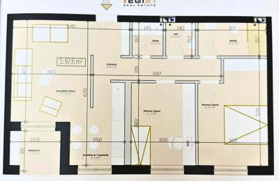 Banesë 87.60 m² për SHITJE, Aktash