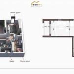 Banesë 85.75m² për SHITJE, Mati 1