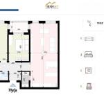 Banesë 110.2 m² për SHITJE, Prishtina e Re