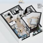 Banesë 69.27m² për SHITJE, tek Gjykatat