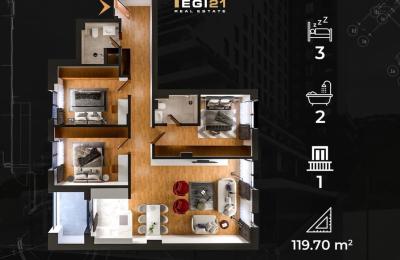 Banesë 119.7m² për SHITJE, Malush Kosova