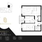 Ringa (Banesa 91.98m² te EB-Residence)06/25