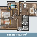 FRONI I MATIT OBJEKTI D 1  - 3 DHOMA