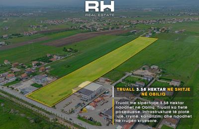 Truall 3.58 Ha në SHITJE në Obiliq