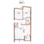 Banesë 93.57m² për SHITJE, Aktash